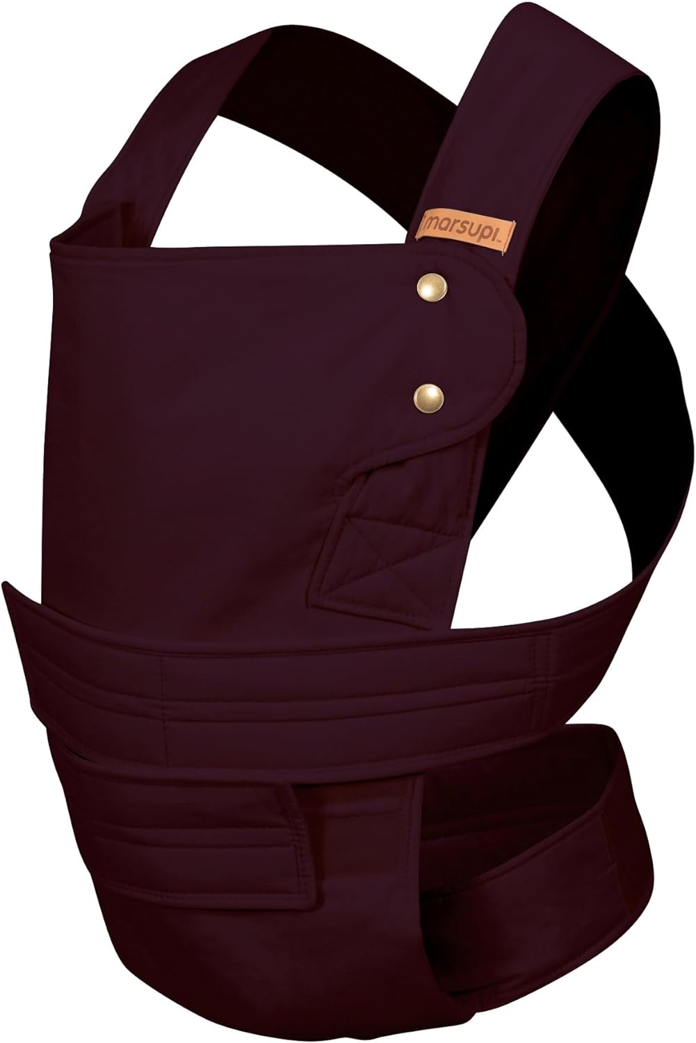 MARSUPI 2.0 nosidełko ergonomiczne S/M 3,5 - 15 kg, miękkie nosidło berry dla niemowląt