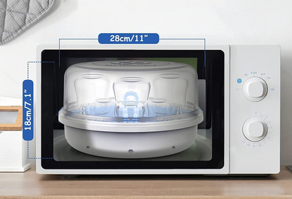 BELLABABY BLA8913 Mikrowellen-Sterilisator + Zange