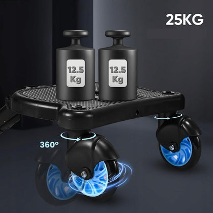 FNRIDS Universal-Buggyboard, Trittbrett für Kinderwagen, belastbar bis 25 kg