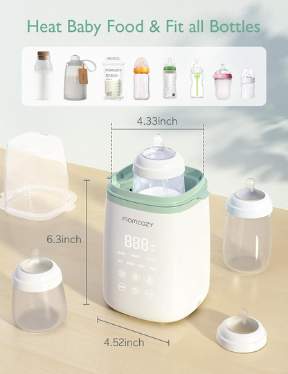 MOMCOZY 4-in-1 Flaschen- und Gläschenwärmer