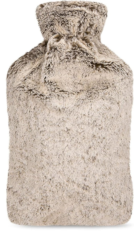 BLUMTAL One Wärmflasche aus Naturkautschuk 1,8 Liter + Fleecebezug 21 x 31 cm