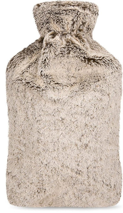BLUMTAL One Wärmflasche aus Naturkautschuk 1,8 Liter + Fleecebezug 21 x 31 cm