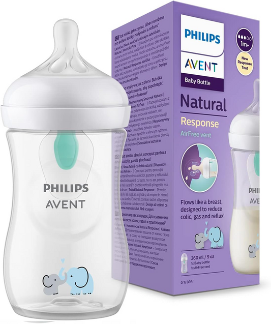 PHILIPS AVENT Natural RESPONSE fľaša 260 ml 1msc+ AIR FREE VENT