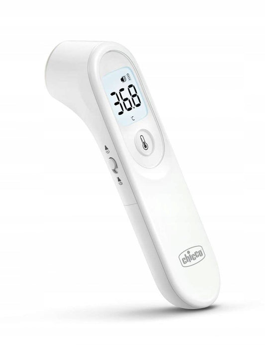 CHICCO YT-1 termometru frontal fără contact, cu ecran LCD + husă