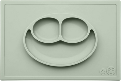 EZPZ Anti-Rutsch-Matte mit Teller 3 Fächer 22 x 35 cm