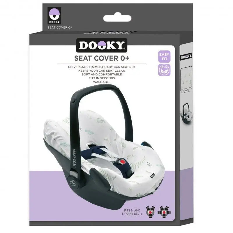DOOKY SEAT COVER 0+ pokrowiec na fotelik UNIWERSAL, uniwersalny pokrowiec na fotelik dziecięcy 0+