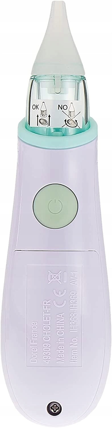 BEBE CONFORT elektrischer Nasensauger 4 Aufsätze + Etui