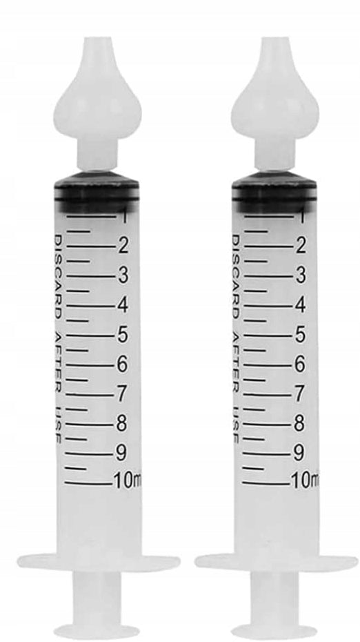 BABY AGE Nasenduschen-Spritzen 2 Stück 10ml