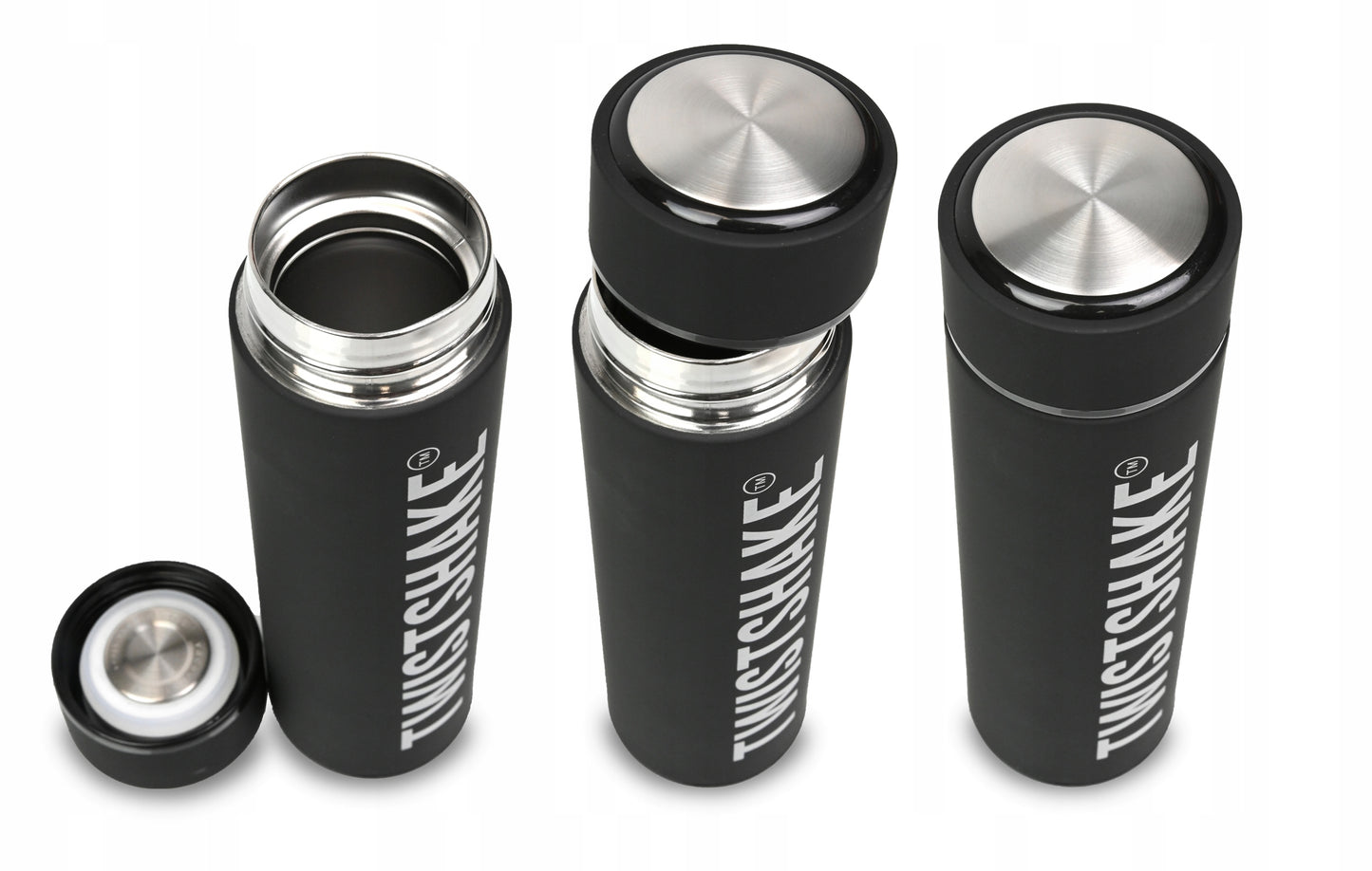 TWISTSHAKE HOT OR COLD termos ze stali nierdzewnej 420 ml