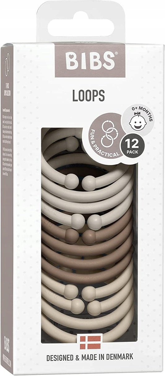 BIBS LOOPS 12x attaches universelles
