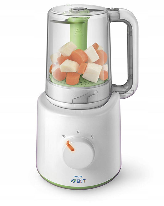 PHILIPS AVENT SCF870/20 2-in-1 Dampfgarer und Mixer 800 ml