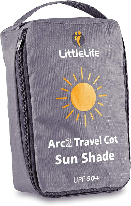 LITTLELIFE Arc2 αντηλιακή προστασία για παιδικό ταξιδιωτικό κρεβατάκι UPF50+