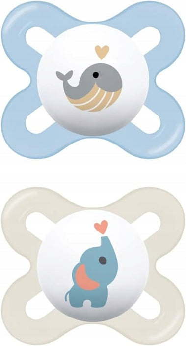 MAM START pacifier x2 0–2 months RUBBER