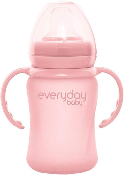 EVERYDAY BABY Sippy Cup Trinklernbecher Glas 150 ml 6m+