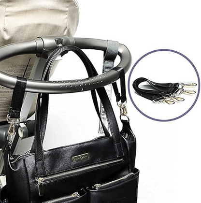 MISS FONG Kinderwagenrucksack mit 4-in-1 Zubehör
