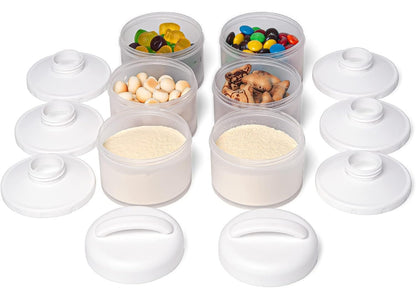 TERMICHY Behälter für Säuglingsnahrung und Snacks, 2 Stück, 6 x 60 g