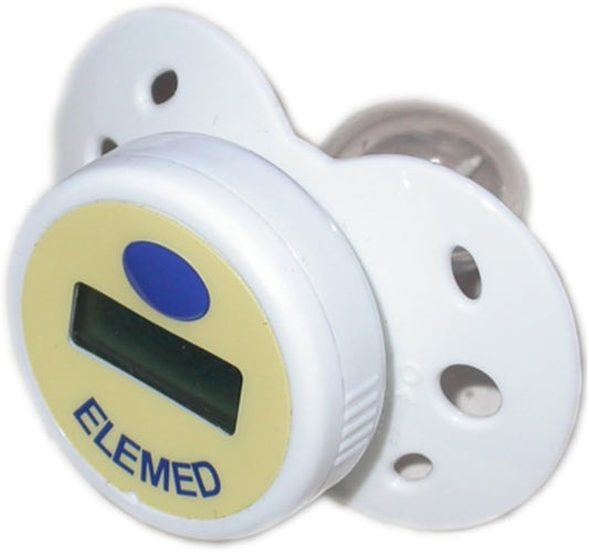 ELEMED Schnuller Temp MP200 Silikonschnuller mit Digitalthermometer