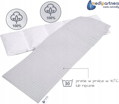 MEDIPARTNERS Kirschkernkissen GROSS 800g 60x20 cm MINKY