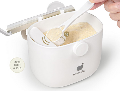 TERMICHY Behälter für Säuglingsnahrung 500 ml 250 g + Messlöffel