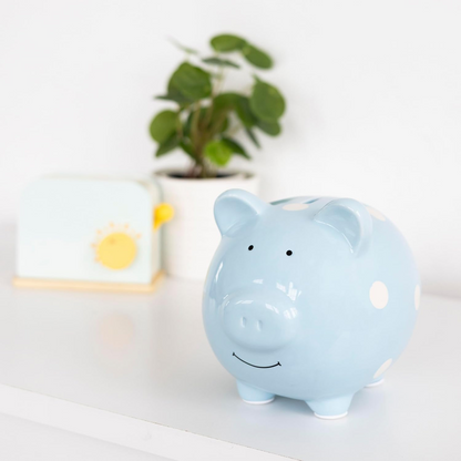 PEARHEAD Piggy Bank Spardose aus Keramik 14,5 x 18 cm
