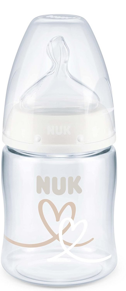 NUK First Choice+ FLASCHE 150 ml 0-6 m Trinksauger M Temperaturanzeige