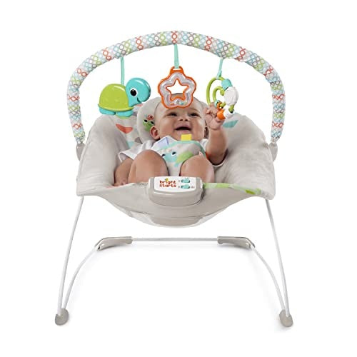 Bright Starts Happy Safari Wippe mit Melodien und Vibrationen