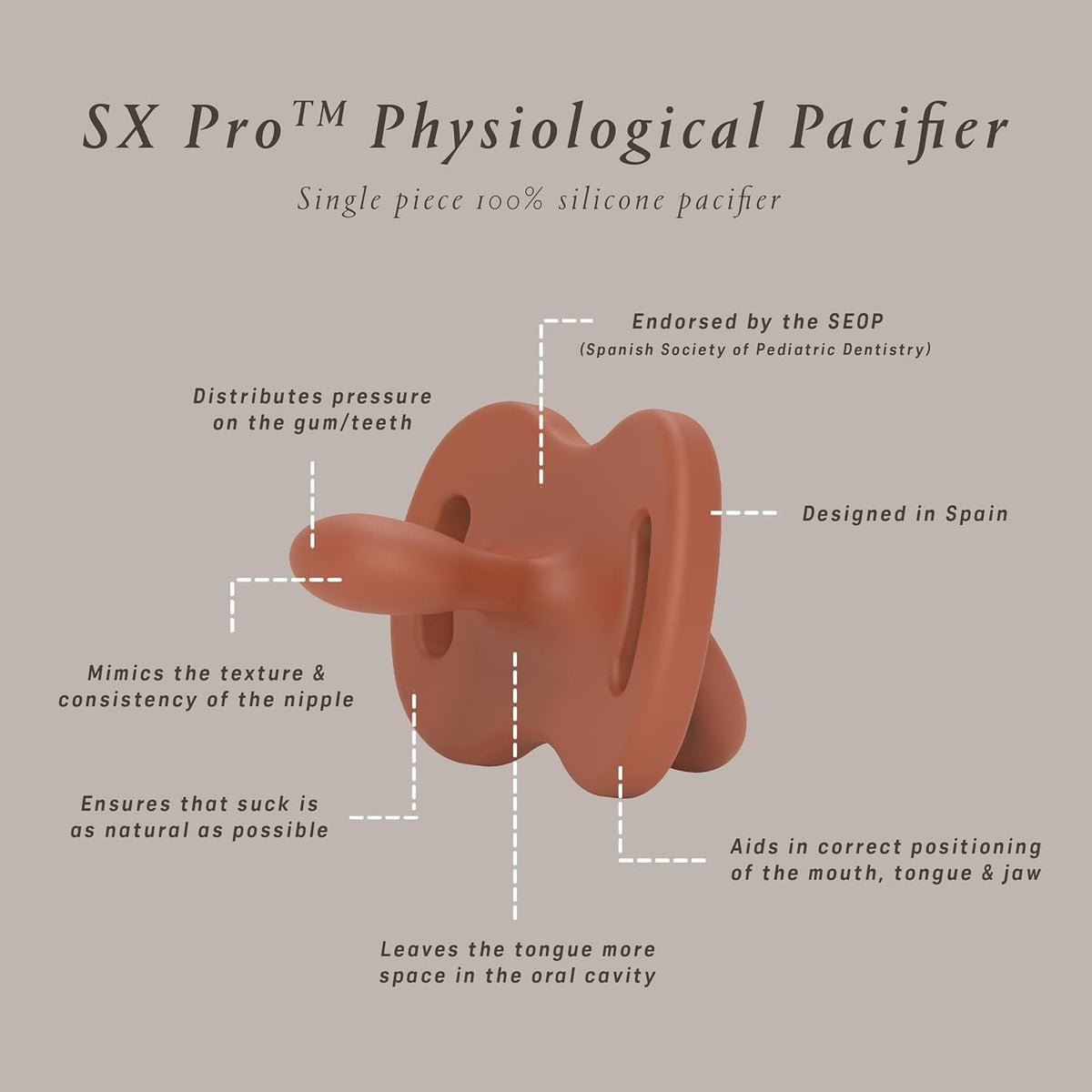 SUAVINEX SELECTION Silikon-Schnuller 0-6 Monate
