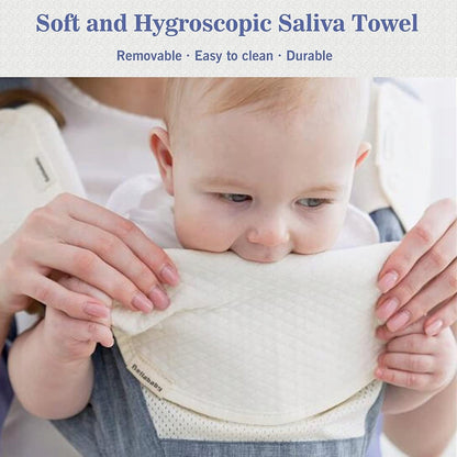 BELLABABY ergonomische Babytrage mit Hüftgurt 3-in-1 0-36 Monate
