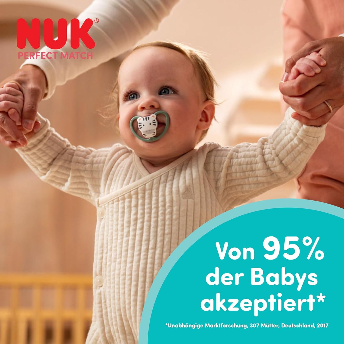 NUK Perfect Match Air Schnuller 0-6 Monate x2 DISNEY
