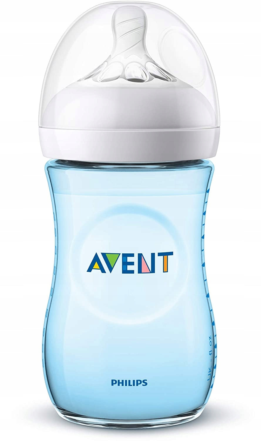 PHILIPS AVENT SCD301/04 zestaw dla noworodków butelka Natural 125 ml niebieska z szerokim smoczkiem