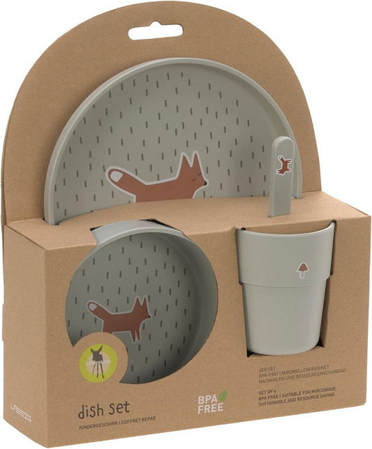LASSIG súprava riadu bez melamínu Little Forest Fox