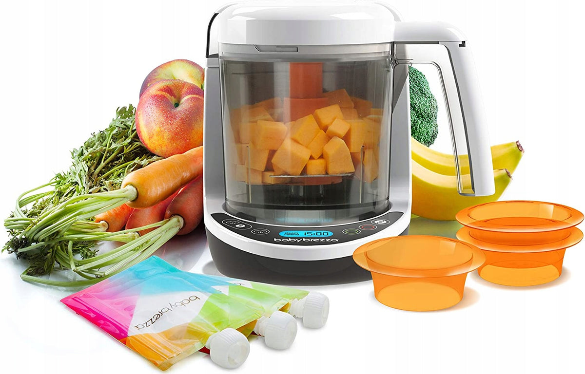 BABY BREZZA Deluxe 3-in-1 Dampfgarer Mixer 900 ml
