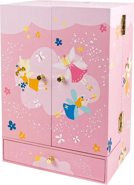 TROUSSELIER Princezna šperkovnice 13x25 cm s hracím strojkem Mozart - Menuet