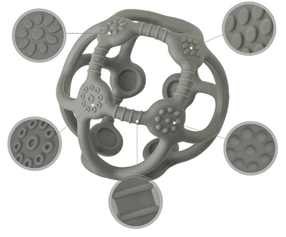 MCGMITT Beißball Silikon-Beißring 10 cm