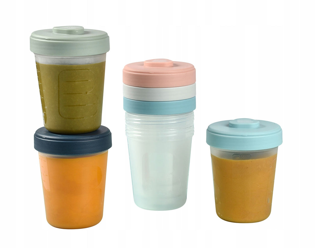 BEABA élelmiszertároló dobozok 2 x 90 ml 2 x 150 ml 2 x 250 ml