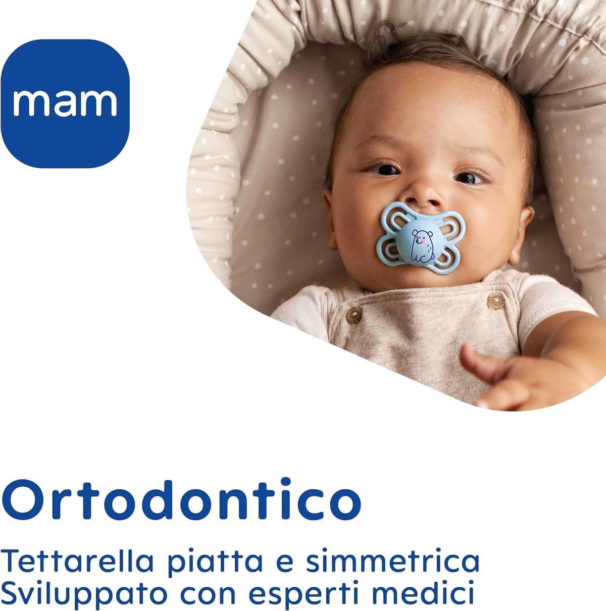 MAM Original smoczek uspokajający x2 2-6m edycja zimowa