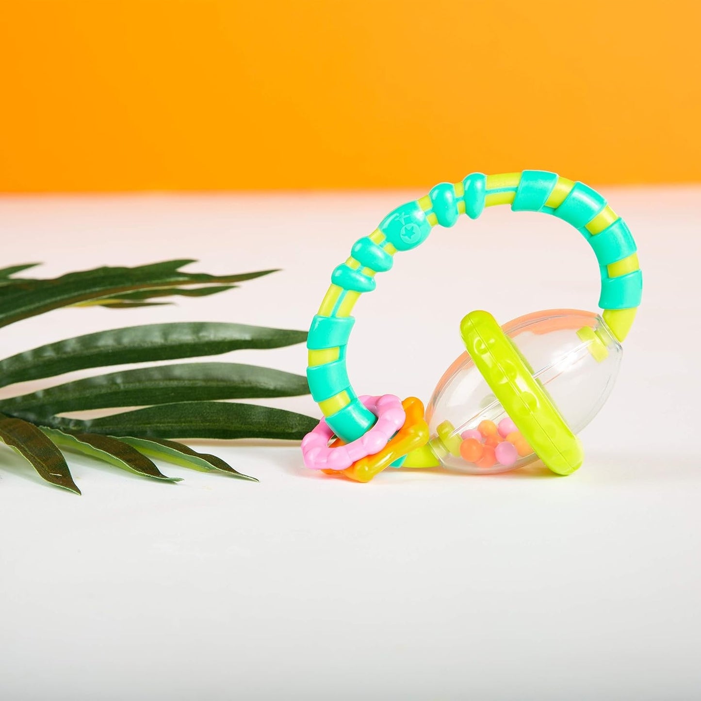 BRIGHT STARTS Grab&Spin grzechotka 3msc+
