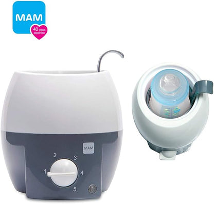 MAM 2-in-1-Flaschen- und Babykostwärmer mit automatischer Temperaturregelung