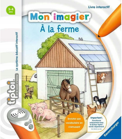 RAVENSBURGER TIPTOI atlas till den interaktiva pennan FRANSK VERSION