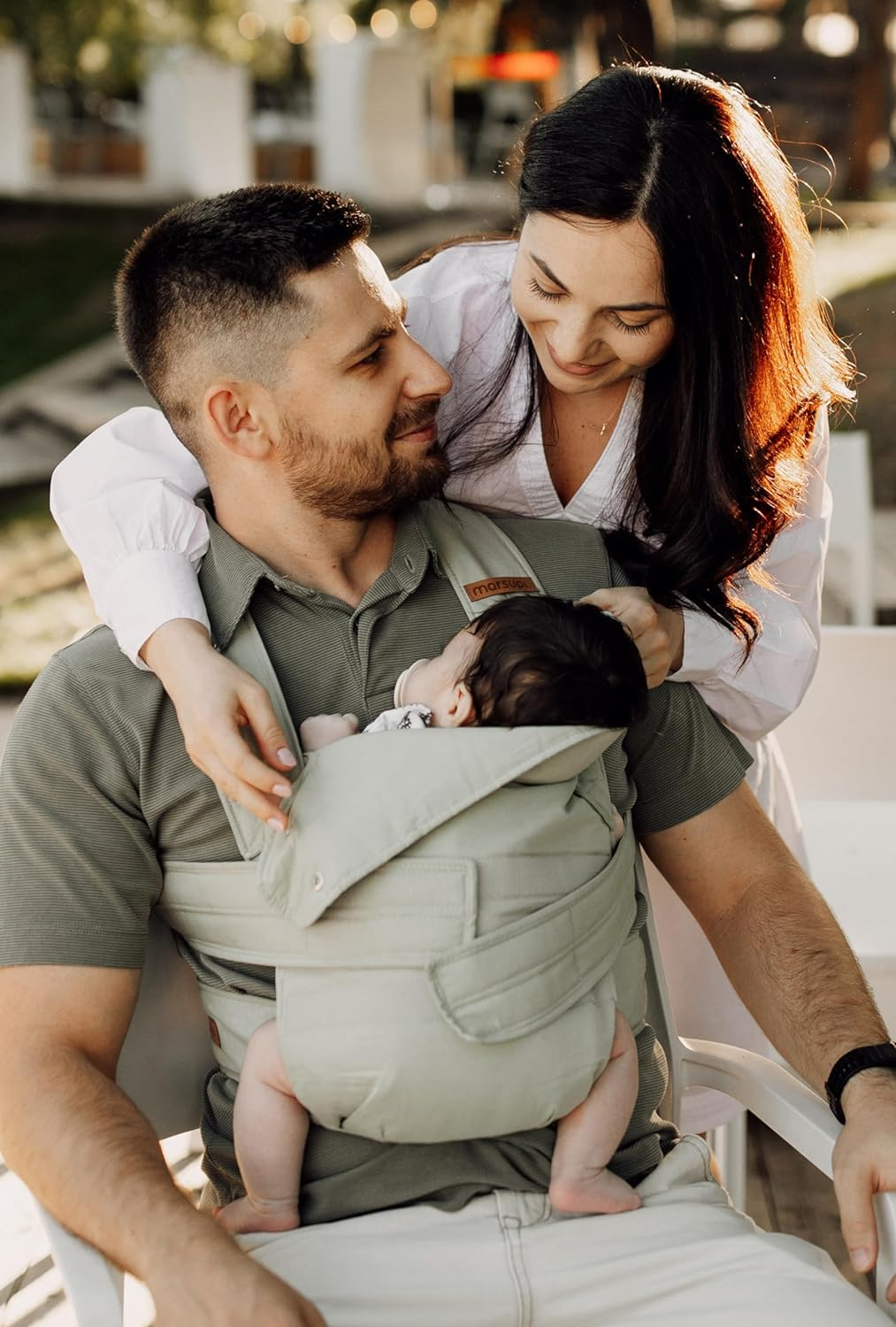MARSUPI 2.0 ergonomische Babytrage L 3,5 - 15 kg