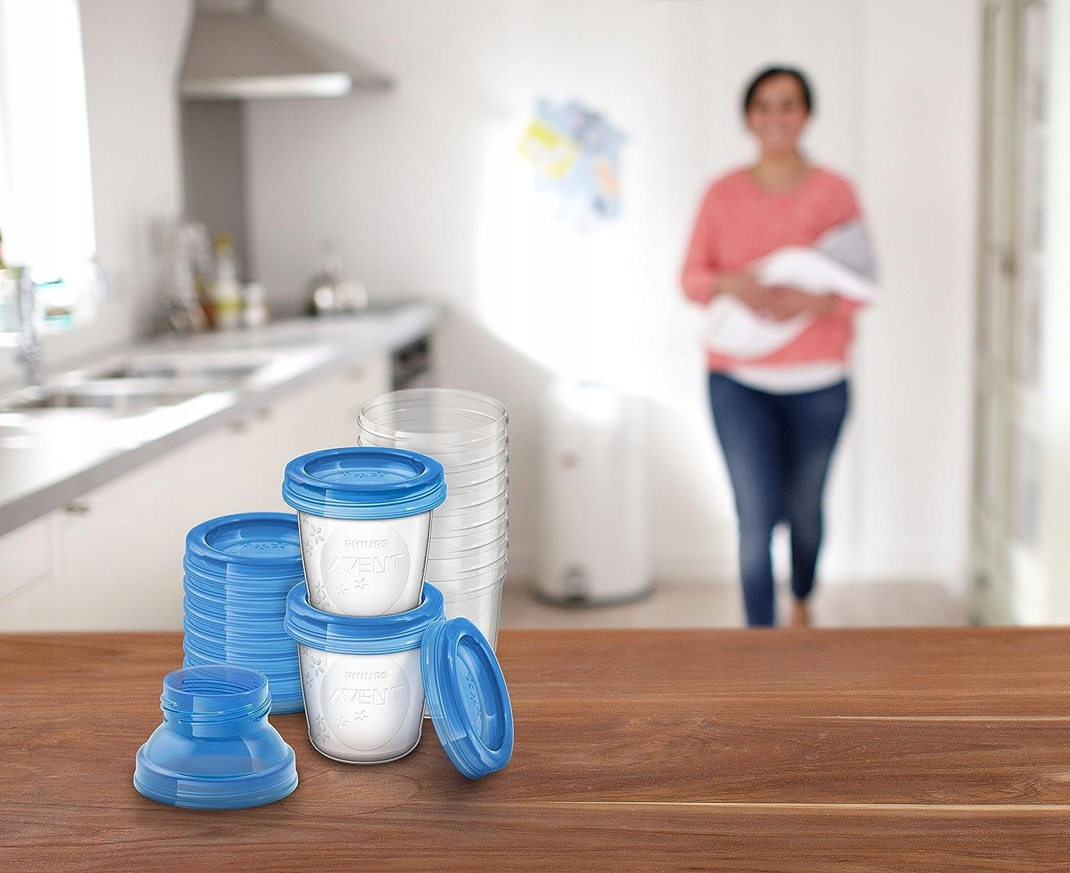 PHILIPS AVENT food containers x10 + adapters