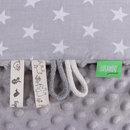 LULANDO Babydecke Minky 80x100