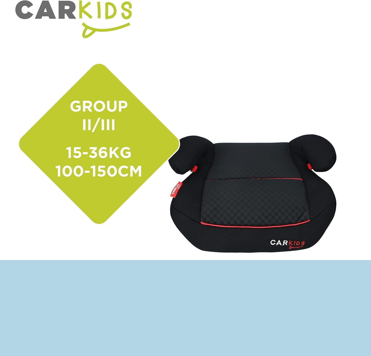 CAR KIDS Kindersitzerhöhung Gruppe II III / 22-36kg