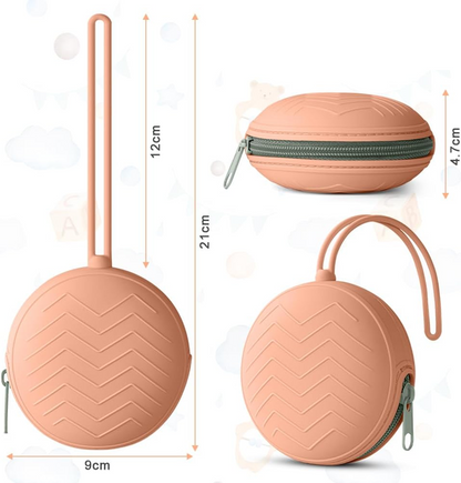 AOLSO Universal Silikon-Schnullerhülle, 9 cm Durchmesser