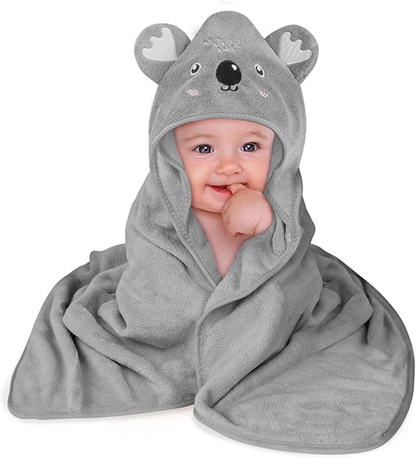 AOLSO hooded bath towel