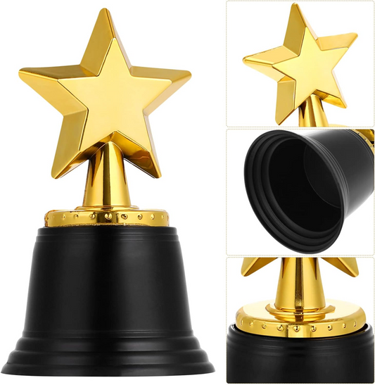 TODDMOMY Kunststoff-Trophäe Stern 12 cm – Produktfoto 2
