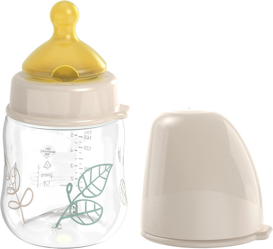 NIP Cherry Green fľaša s latexovým cumlíkom, veľkosť S, 150 ml