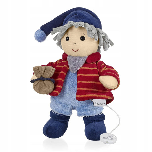 STERNTALER Sandmann plüss zenélő játék 27 cm