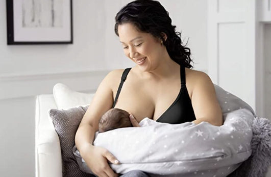 MEDELA top z biustonoszem do karmienia XL