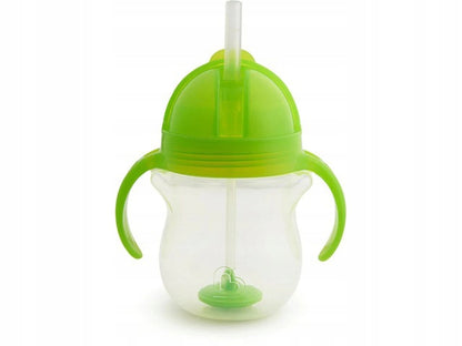 MUNCHKIN Tip&Sip Trinkbecher 6m+ 207ml mit gewichtetem Strohhalm